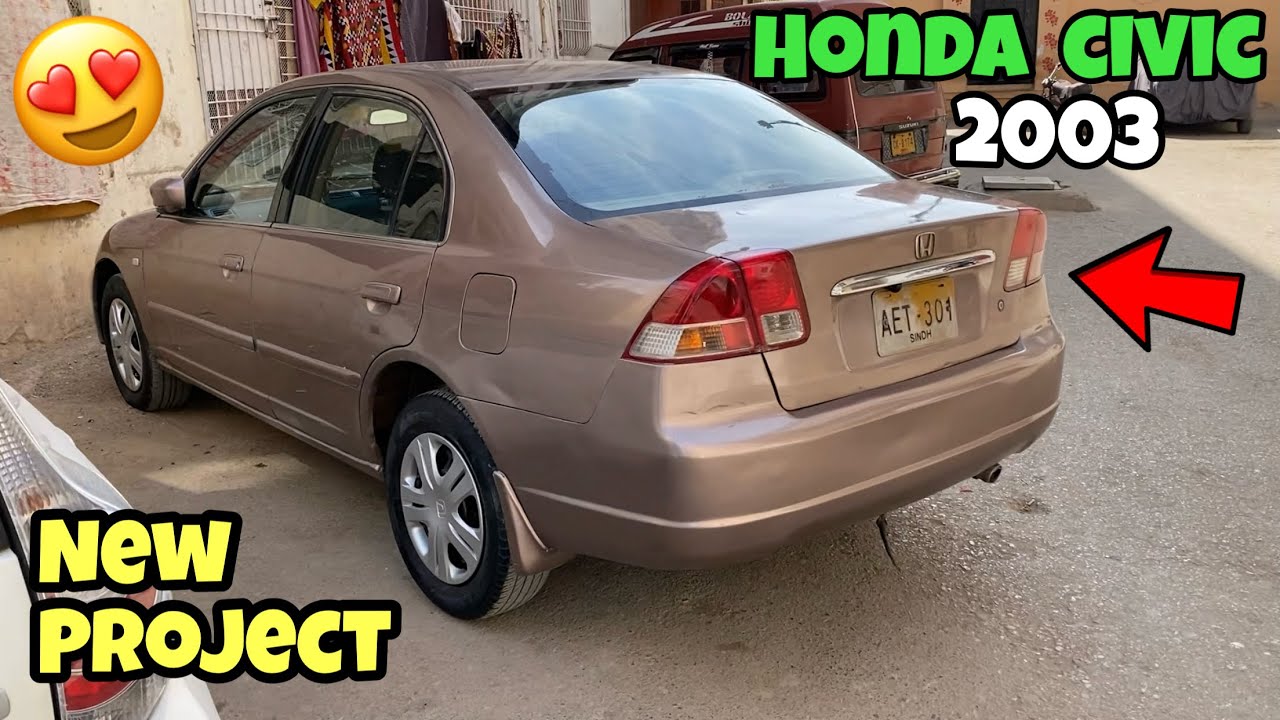 Honda civic 2003 automatic sunroof Project | Daihatsu mira 2007 project || Car Respect