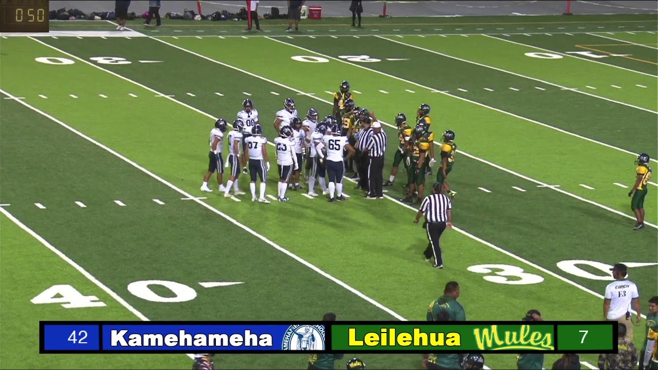 2023 Leilehua vs. Kamehameha Football