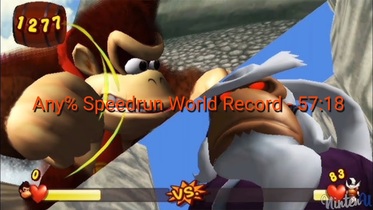 [WR] Donkey Kong Jungle Beat Wii - Any% Speedrun in 57:18