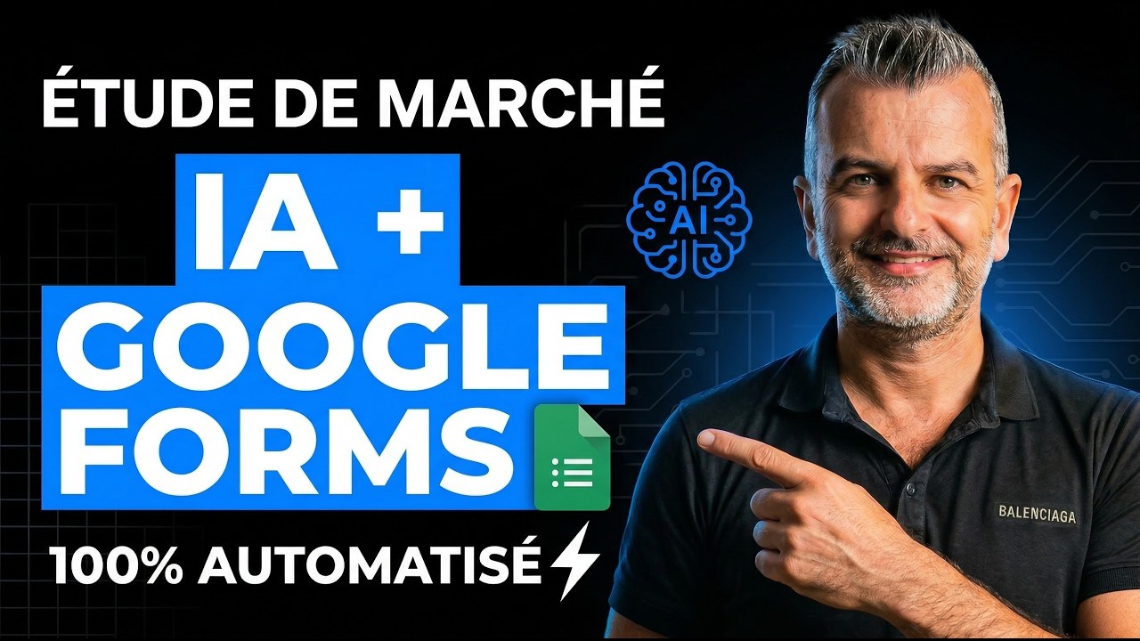 Étude de marché : comment j'automatise tout avec l'IA et Google Form