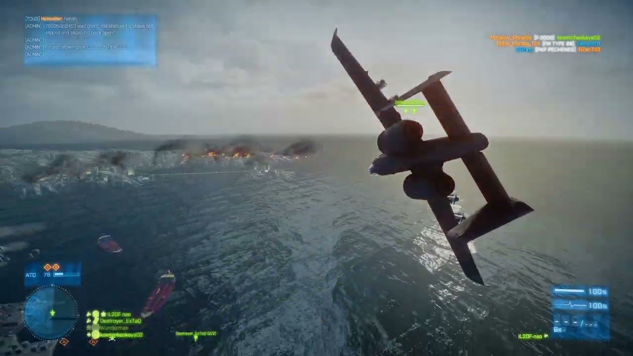 Battlefield 3 - Kharg Island rush Viper & A10