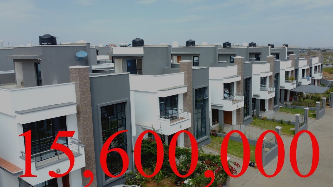 4 Bedroom All-EnSuite Townhouses for Sale in Nairobi | Prices from 15.6M