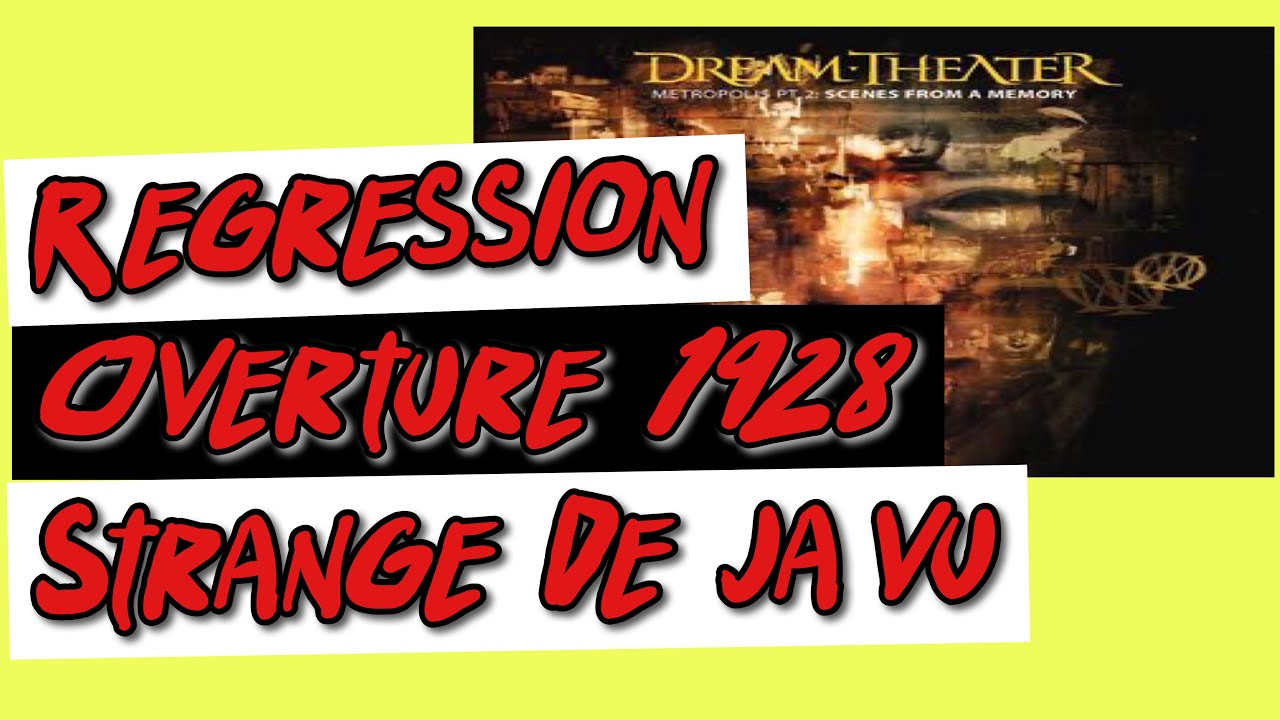 Dream Theater Week! Metropolis pt.2 REACTION - Regression, Overture 1928 and Strange De ja Vu