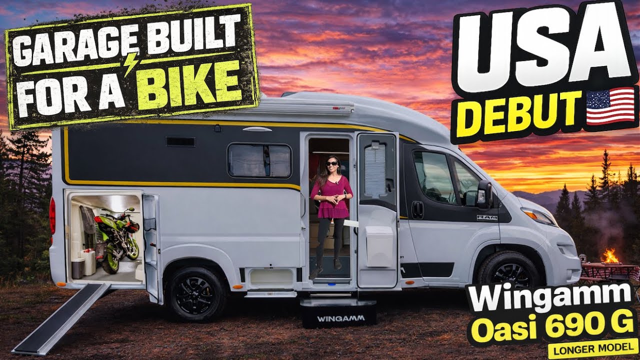 2026 Wingamm Oasi 690 G — USA Debut 🇺🇸 | B-Class You Can Put A Small MotorCycle in the Garage!