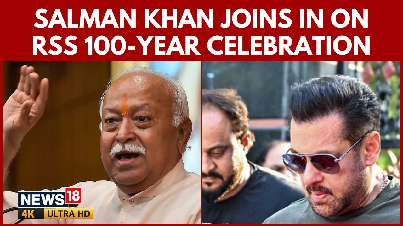 Salman Khan at RSS 100-Year Event: Bhagwat Speech, Celebrities, Global Interest | N18V | 4K