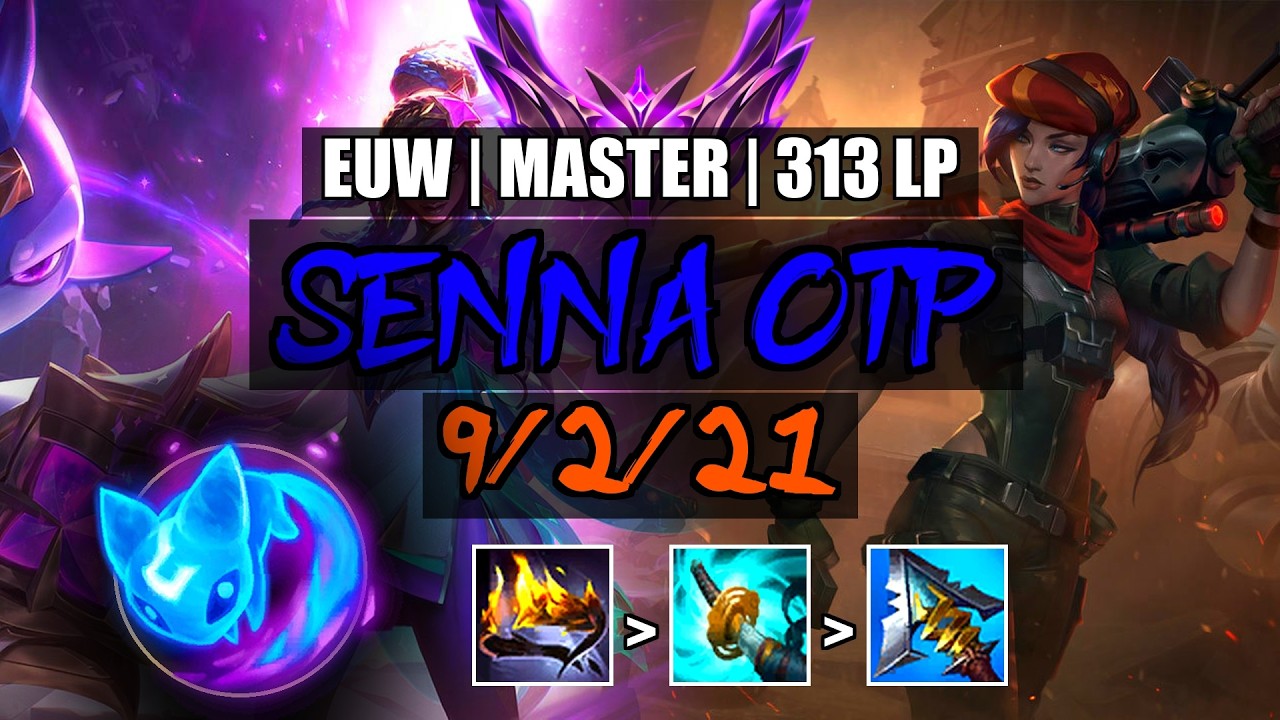 Senna OTP vs Caitlyn/Lee Sin Support 9/2/21 | EUW Master 313LP