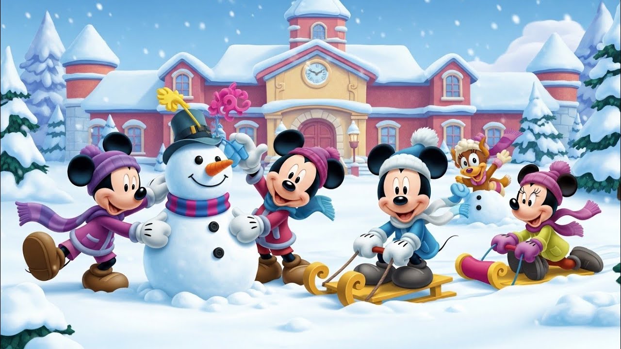 Mickey Mouse and Friends Winter School Adventure