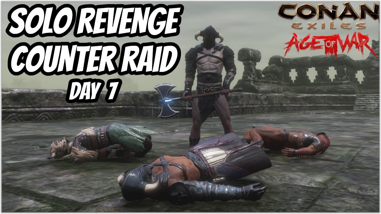 ДЕНЬ 7 на PvP-сервере — Conan Exiles