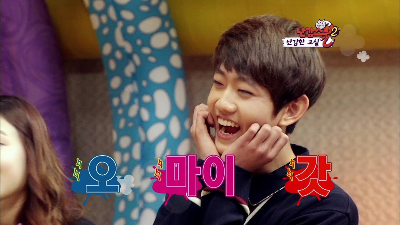 [난감스쿨2] 하이라이트 5화 주먹을 부르는 애교_Tooniverse Nangam school2 Highlight_Ep.5_Olala School2