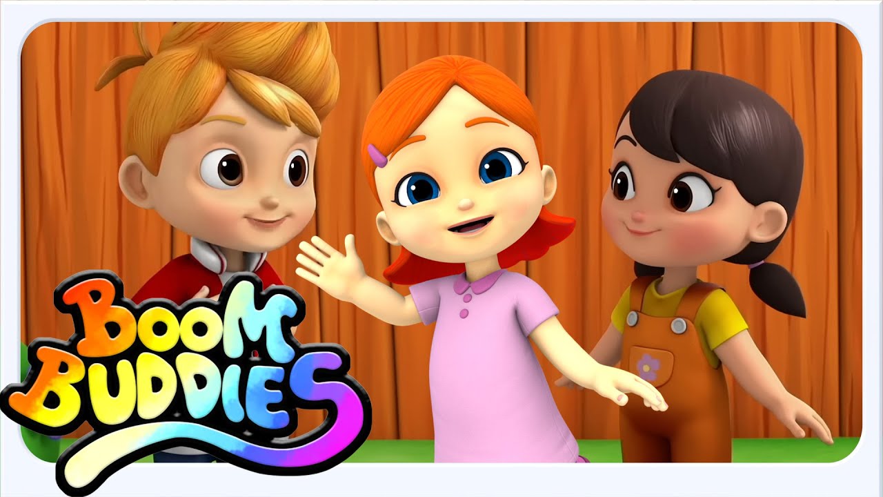 Boom Buddies – La Chanson de la Famille des Doigts 👋🎶 | Comptines pour Enfants