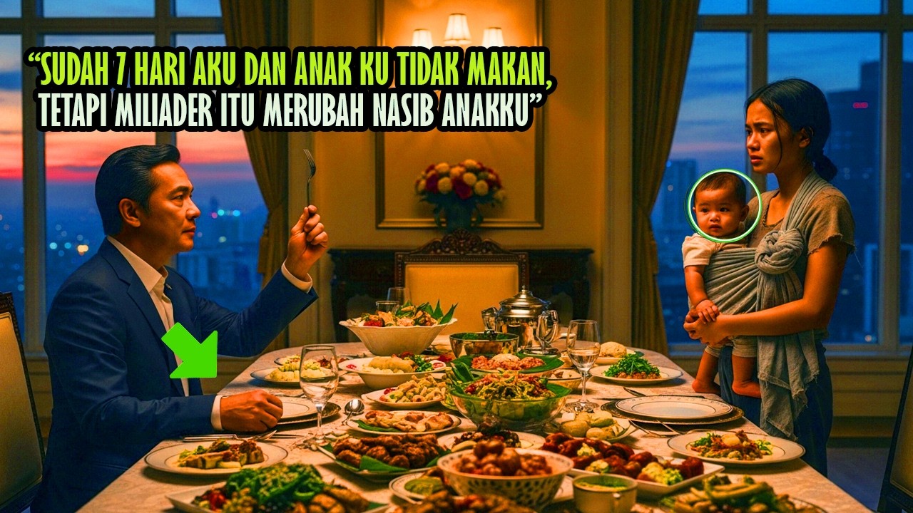 Boleh Saya Ambil Sisa Makanan Anda, Pak? — Tapi Ketika MILIARDER MENATAP Matanya, KEAJAIBAN TERJAD..