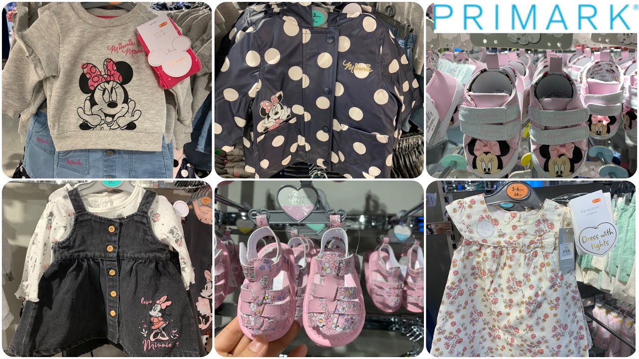 Primark newborn baby girls clothes 0-36 months new collection July 2021