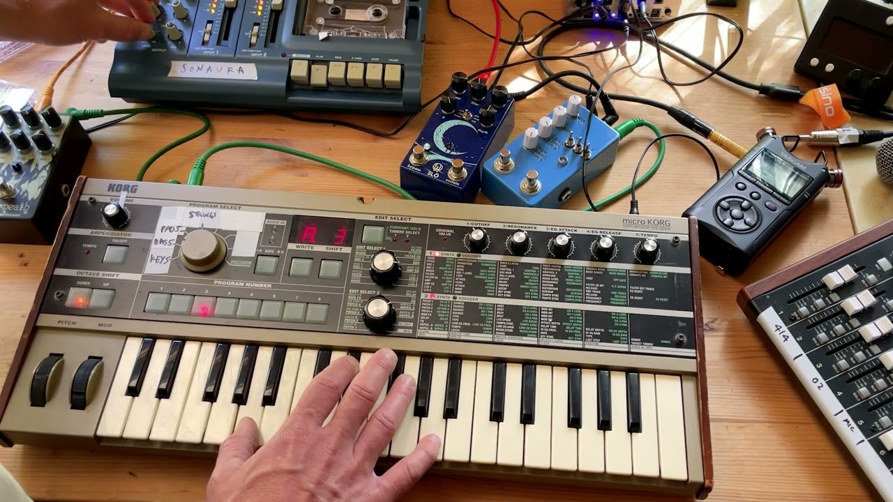 Morning garden ambience and some dreamy loops