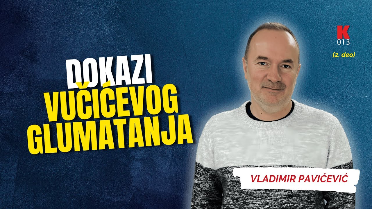 Vladimir Pavićević: VUČIĆ ne može ni sekundu da bude normalan