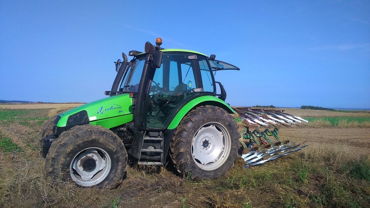 Deutz Fahr Agrotron 4.85 & Regent Saturn CX 4  ażurowy
