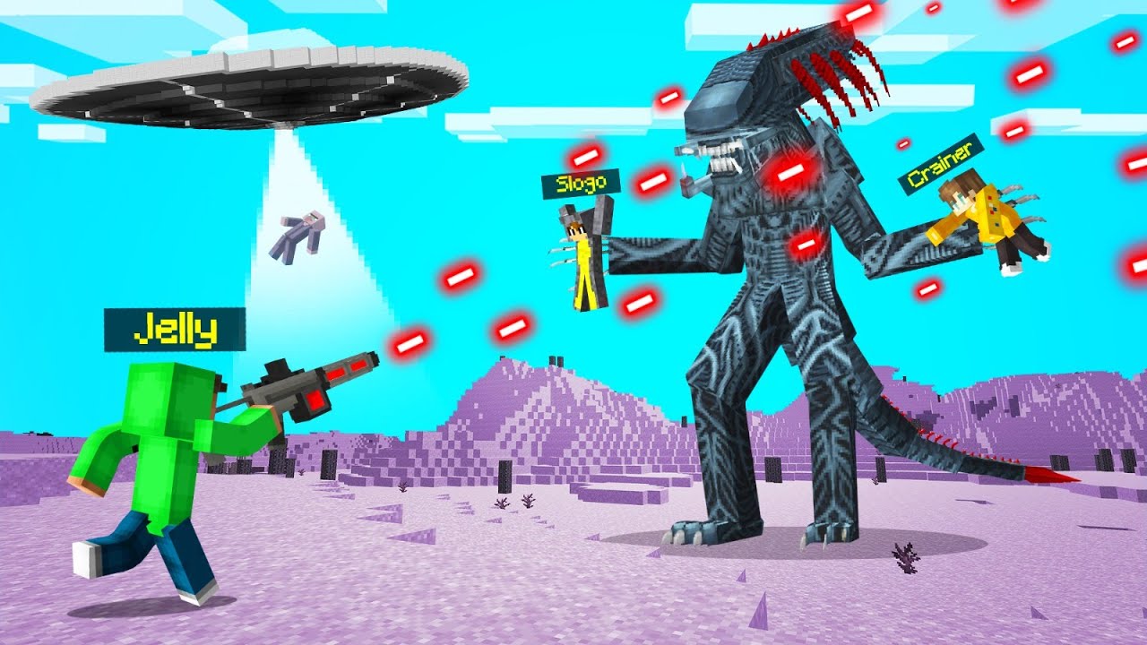 My FRIENDS Got ABDUCTED By ALIENS! (Minecraft Rescue Mission)