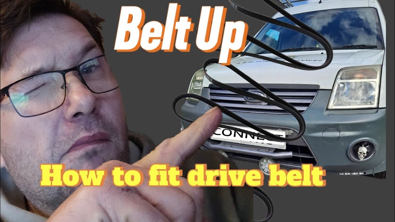 How to Change the Drive Auxiliary Belt on a Ford Transit Connect