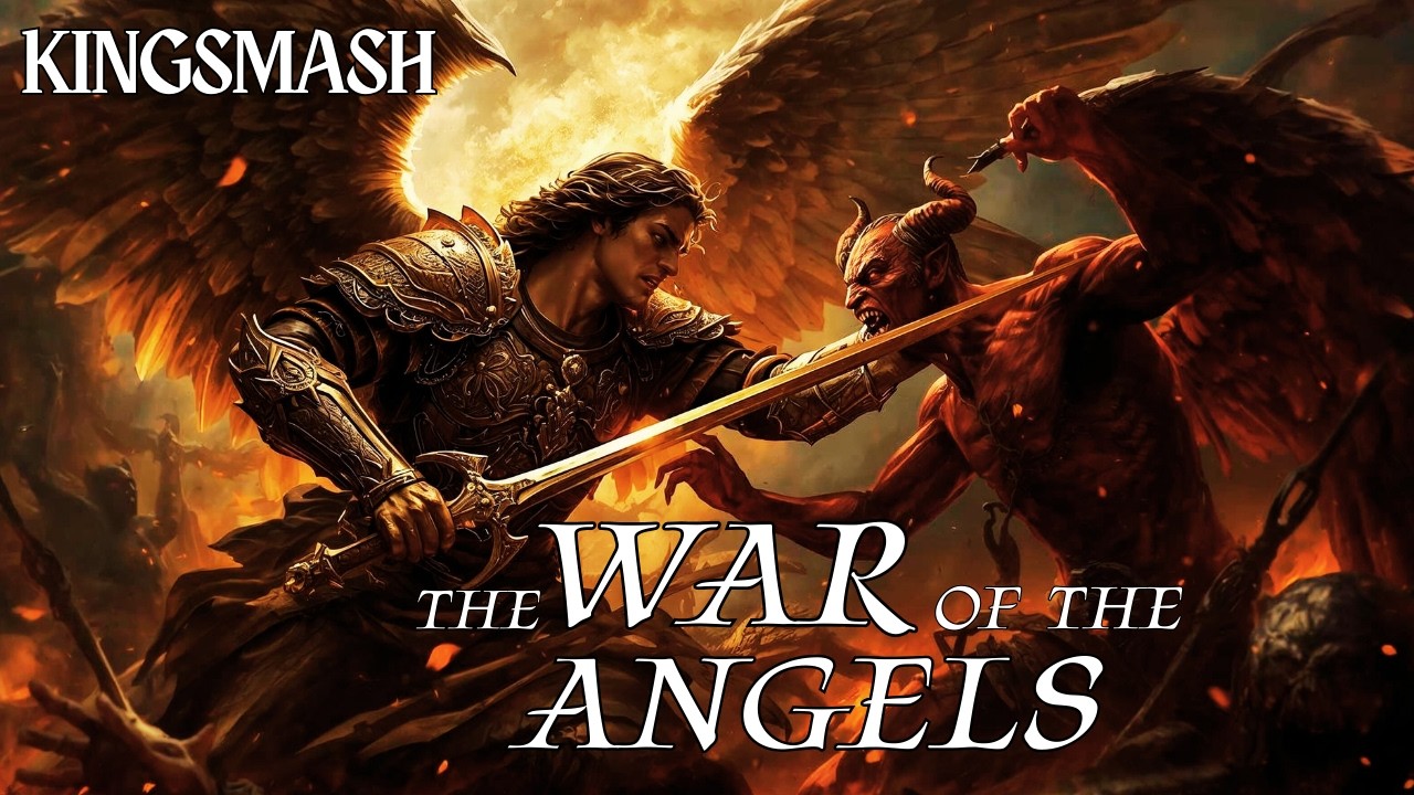 KINGSMASH - The War of the Angels (Official Lyric Video)