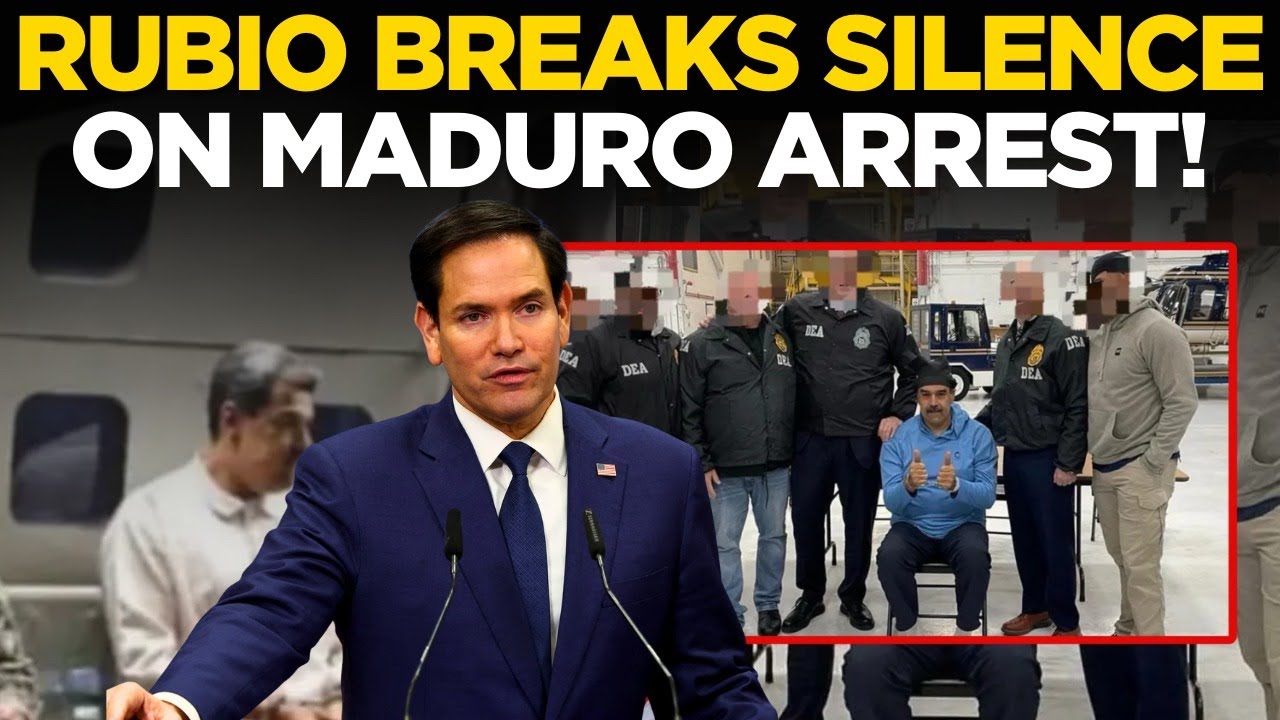 Marco Rubio LIVE: US Secretary Responds to Maduro Arrest | US Attacks Venezuela LIVE | Trump | US