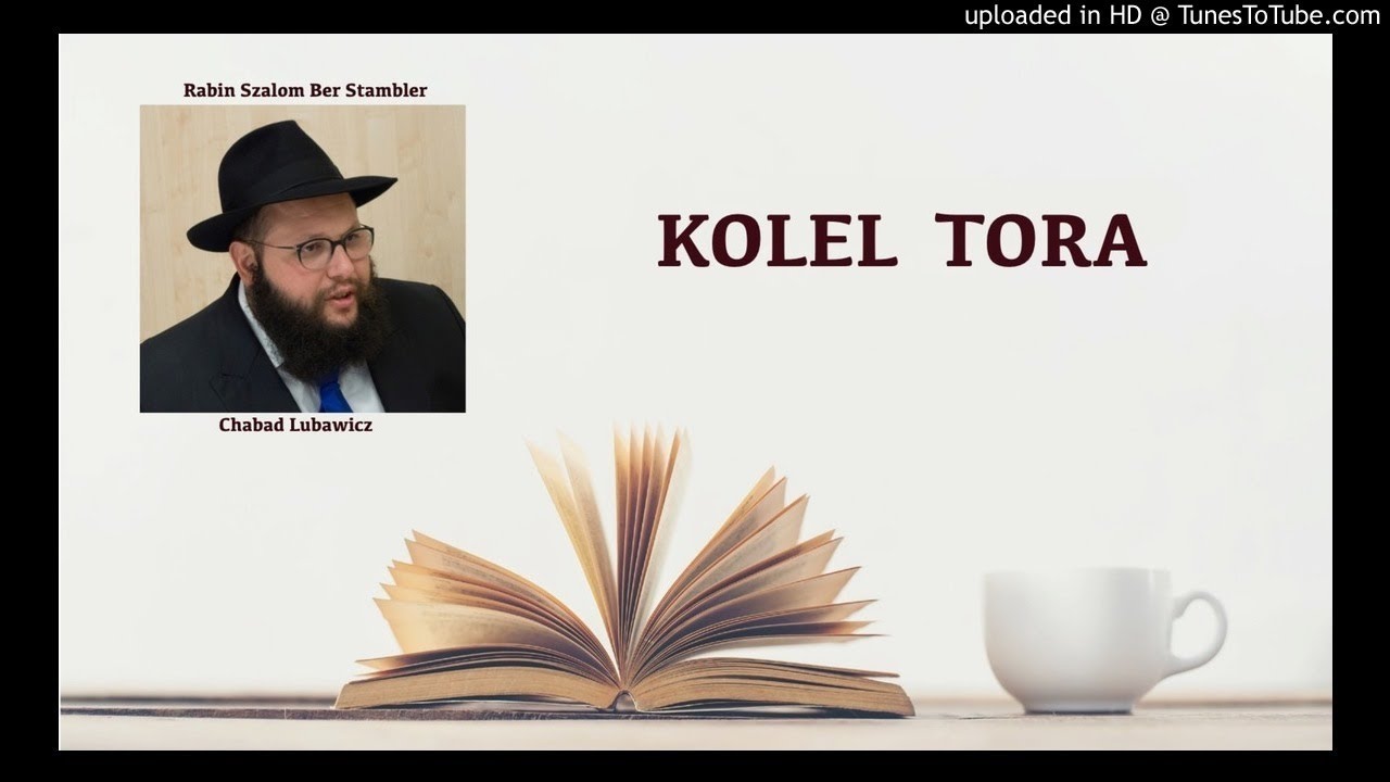 Kolel Tora -15.05.2019