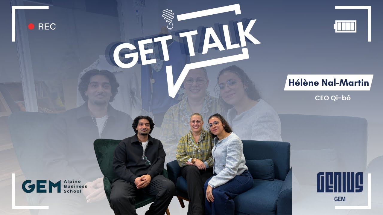 🎙️ GET Talk – Qi-Bô : la mode Qi donne le smile et Bô coup d'espoir (Hélène Nal-Martin)