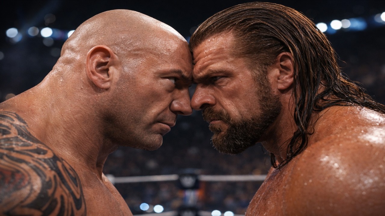 TRIPLE H vs BATISTA – No Holds Barred FULL MATCH 🔥 Brutal War You Won’t Believe! 😱