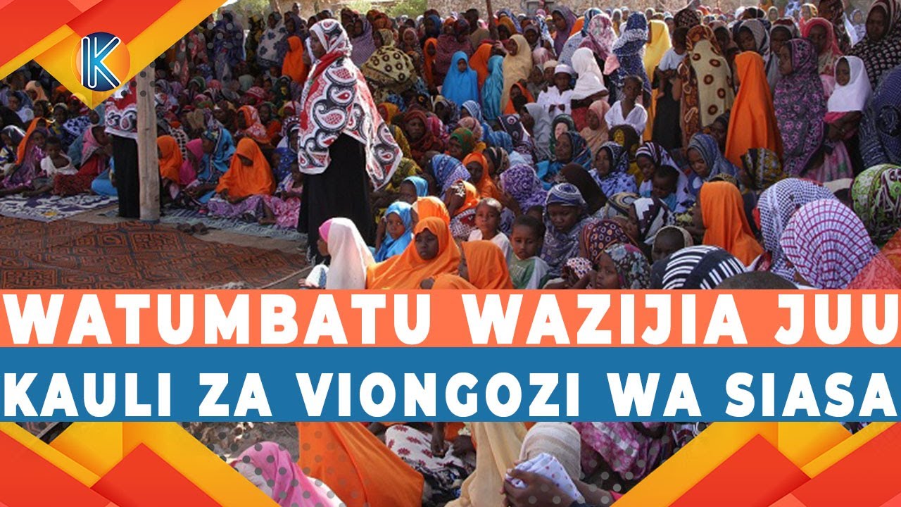 WATUMBATU WAZIJIA JUU KAULI ZA VIONGOZI HAWA WA SIASA ZANZIBAR