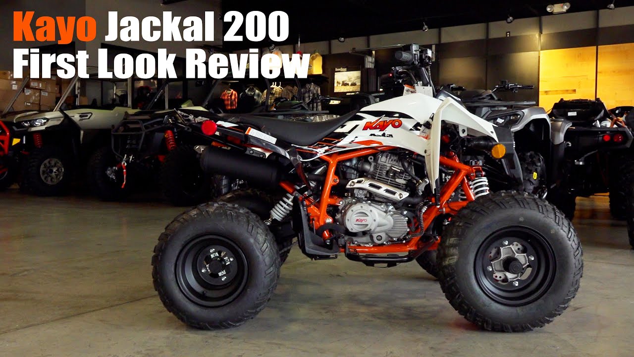 Обзор KAYO JACKAL 200 с первого взгляда