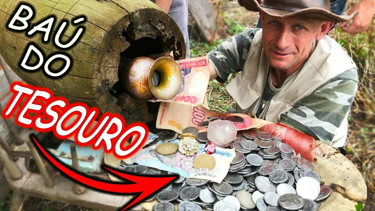 Encontramos o COFRE de Jóias do Sr  COSTA VIANNA ( Detector de Metais )