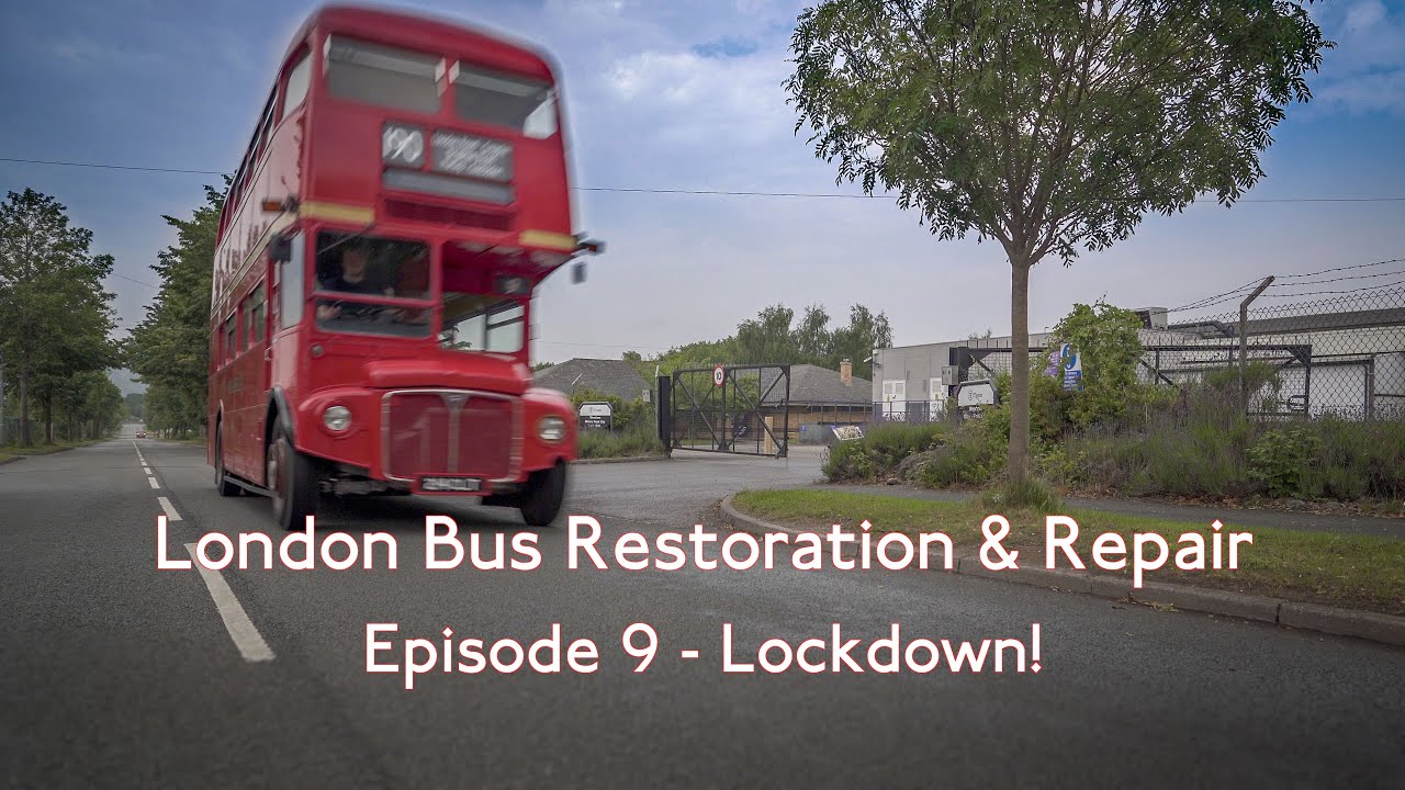 Ep9: AEC Routemaster London Bus Restoration - The New Front Blind Box