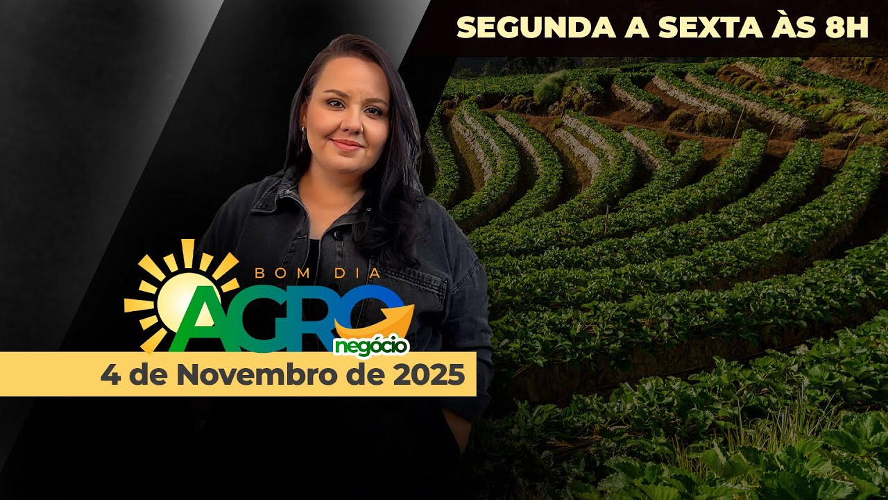 Bom dia Agroneg&oacute;cio - 🔴AO VIVO - TV Not&iacute;cias Agr&iacute;colas