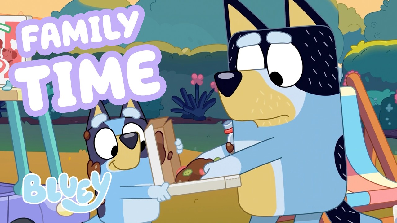 Czas dla rodziny Bluey! 💙 😊 | PEŁNE ODCINKI + Więcej 🌟 | Bluey