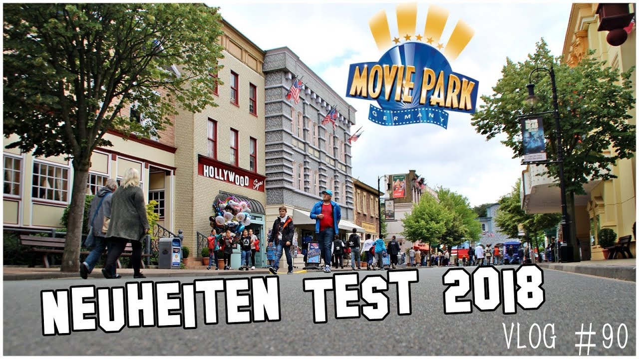 Neuheiten Test im Movie Park Germany! | Vlog #90