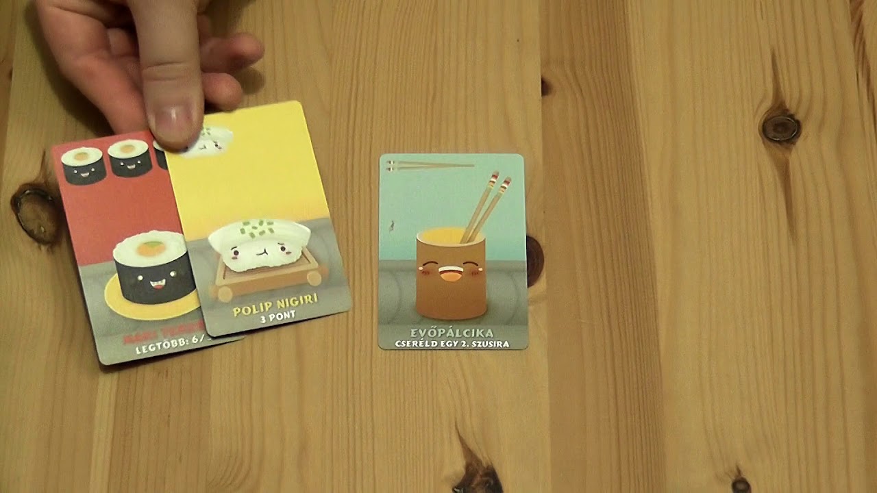 SUSHI GO! t&aacute;rsasj&aacute;t&eacute;k