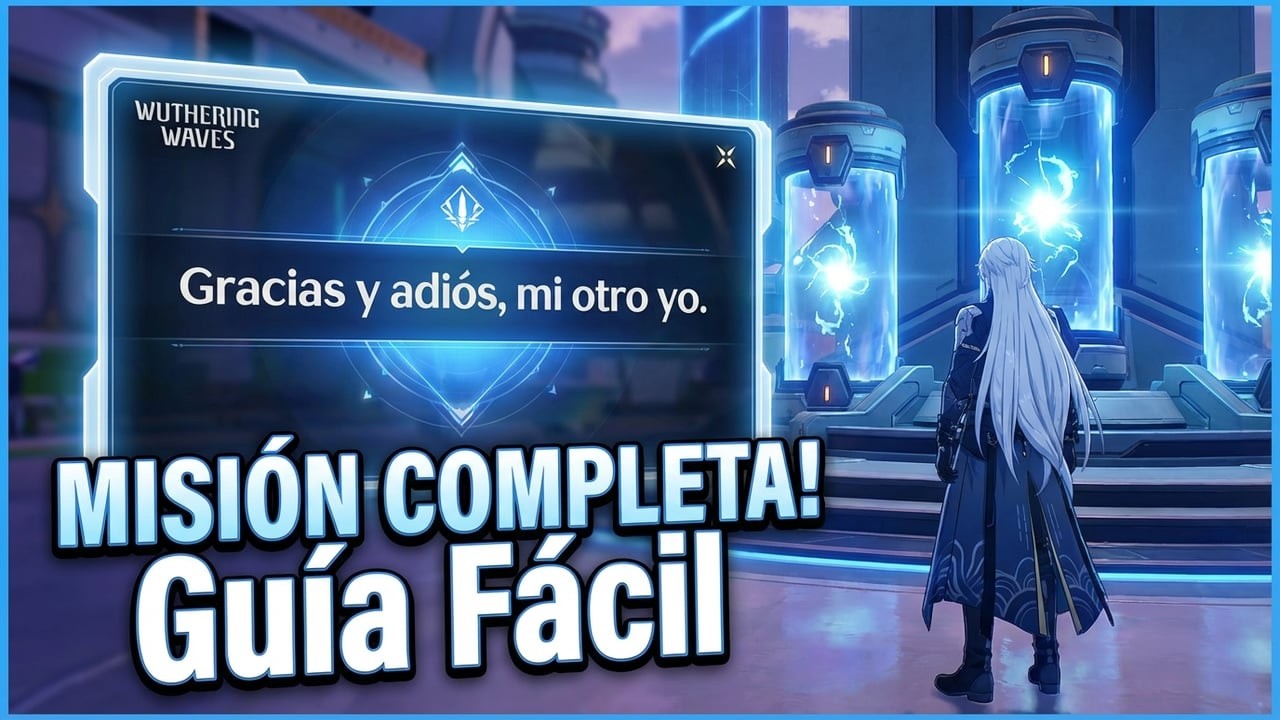Gracias y Adiós, mi otro yo Misión Secundaria de Academia Fuegostelar Wuthering Waves 3.1