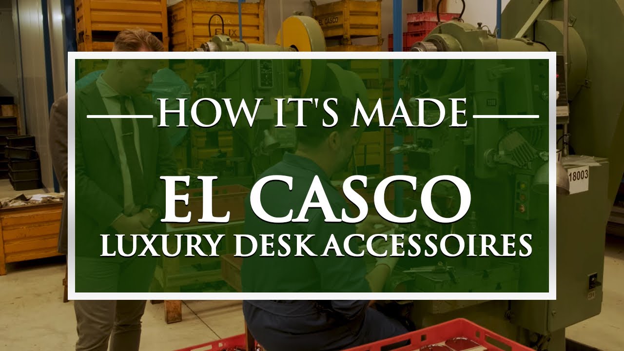 How El Casco Creates World-Class Desk Accessories: Luxury Essentials In Spain | Appelboom Pennen