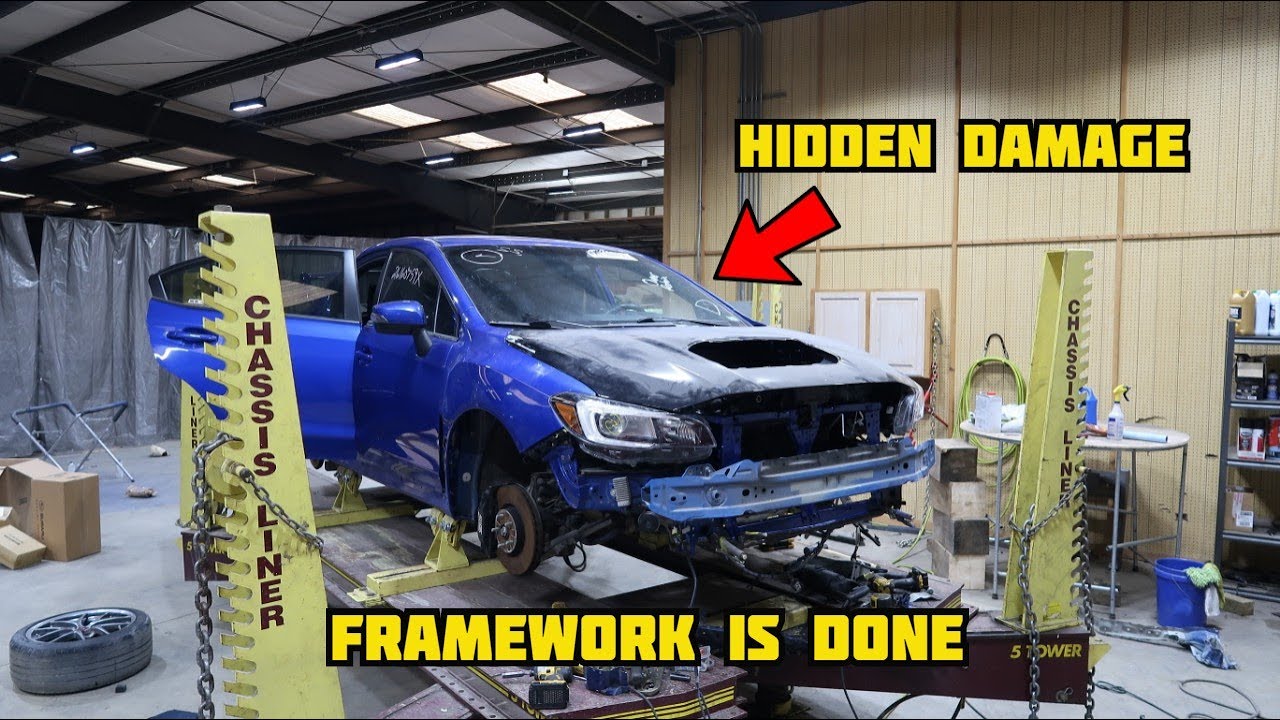 Rebuilding a Wrecked 2015 Subaru STI Part 2 