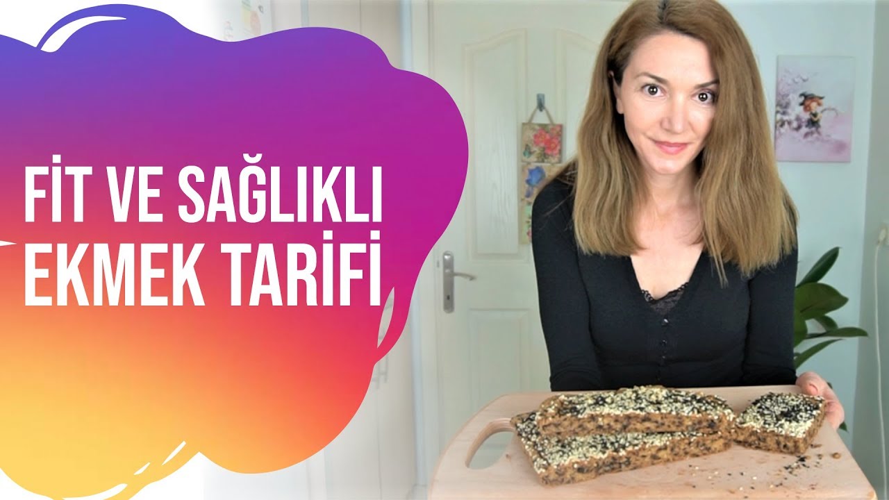 Sağlıklı ve Fit Ekmek Tarifi - Nohut Unlu Ekmek | Rana Çetin
