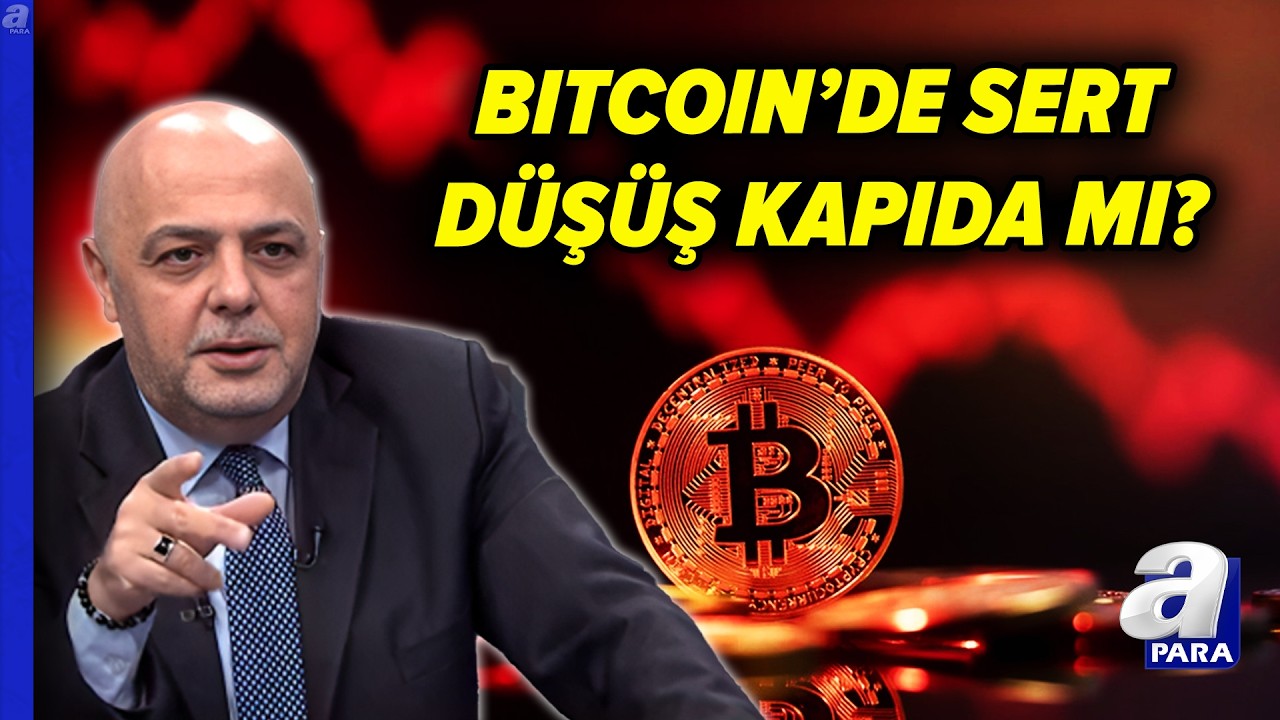 Bitcoin'de Sert Düşüşler Hızlanacak Mı? Bitcoin Hangi Seviyelere Çakılacak? Cüneyt Paksoy Açıkladı