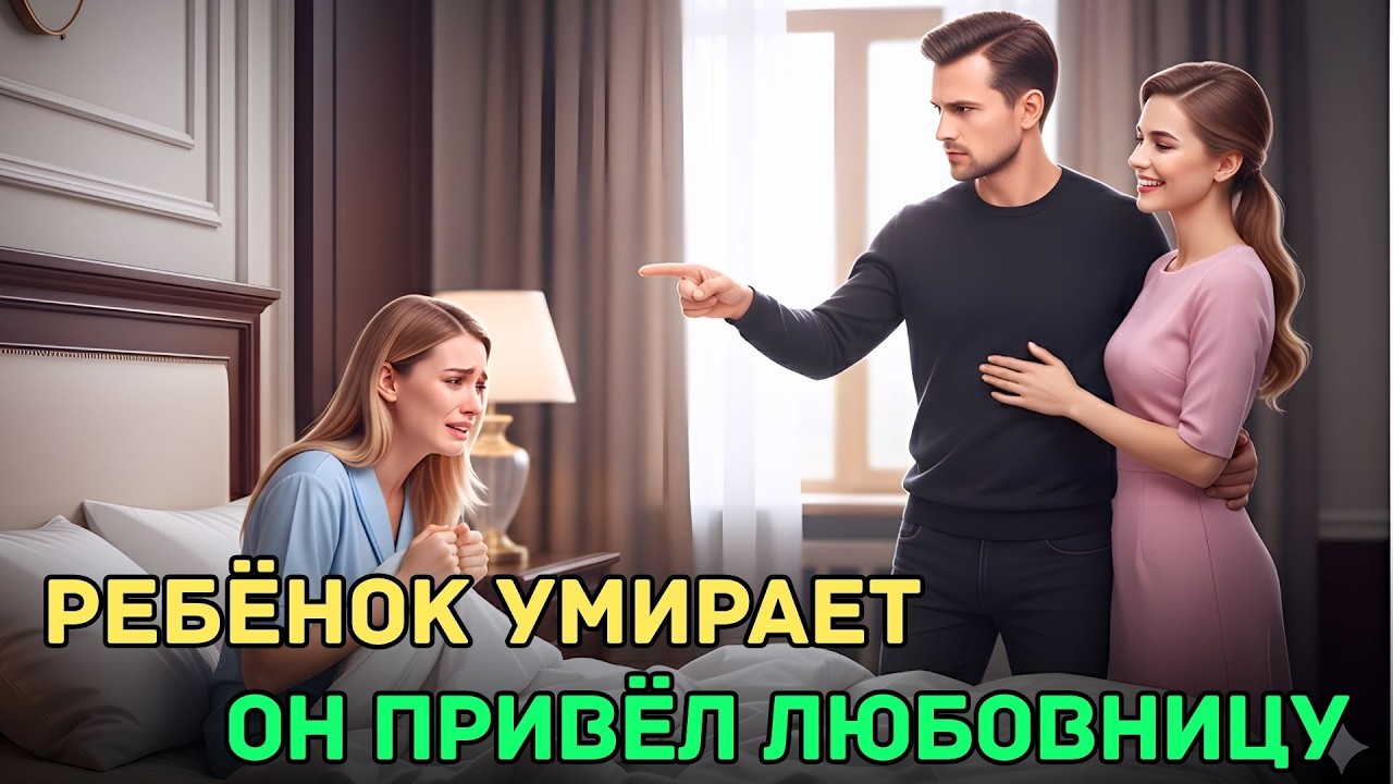Сын умирает в больнице… но муж приводит любовницу и объявляет свадьбу