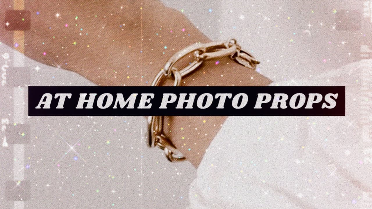 AESTHETIC AT HOME PHOTOSHOOT IDEAS / PROPS