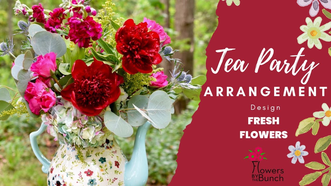 Beautiful Tea Party Arrangement! - Fresh Flowers