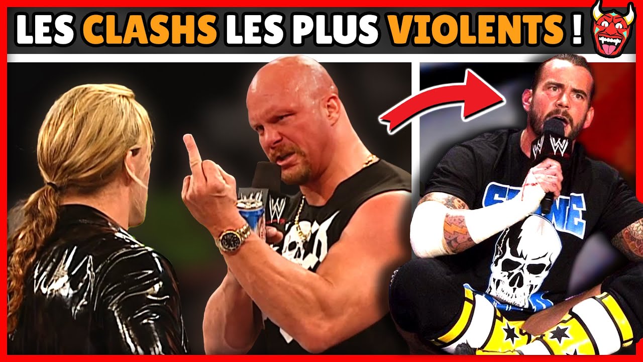 5 clashs violents à la WWE !