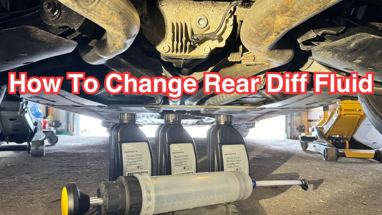*DIY* Changing Rear Differential Fluid | BMW G20 M340i xDrive