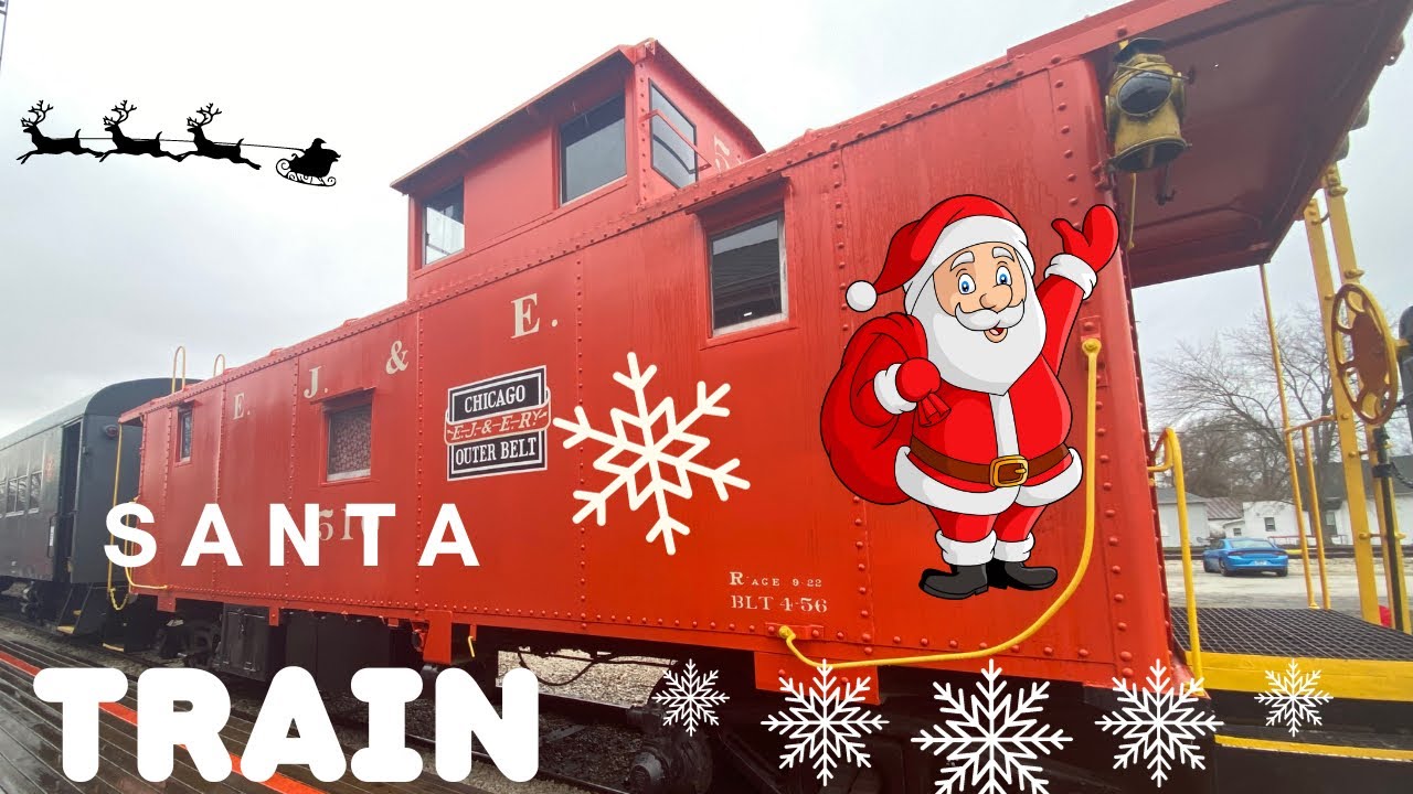 Riding the Santa Train | Playing with the Holiday Express Train for Kids and Toddlers