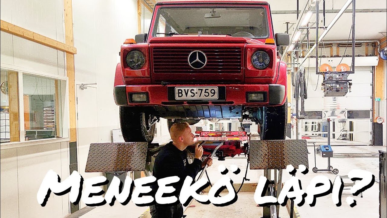 KUINKA KATSASTAA AUTO? | MB G 350 TURBO -93