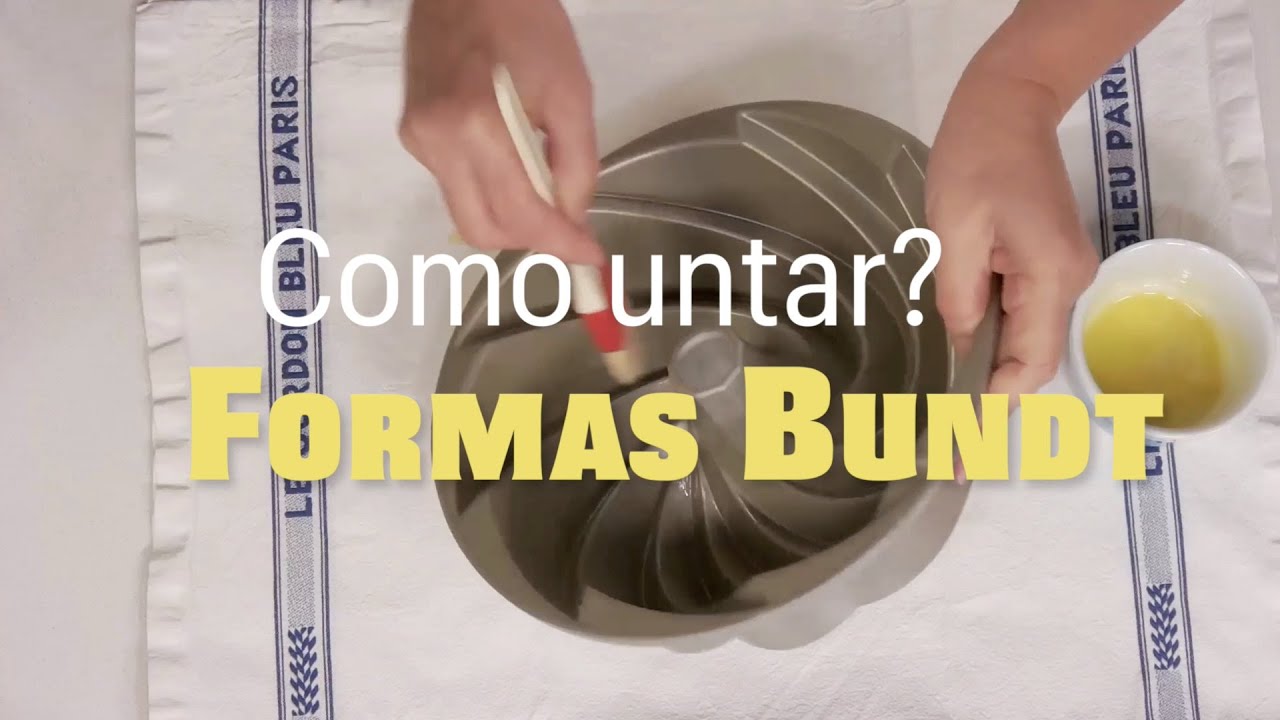 Como Preparar Formas Bunt para conseguir um Bolo Perfeito 😁