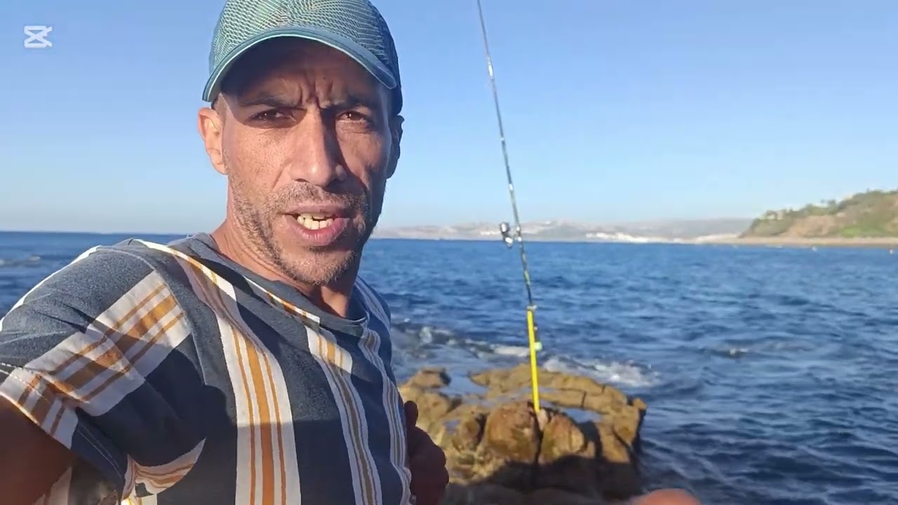 ,لحظات الصيد في الزهراني رغم قلة الأسماك في هذا الشهر سببه الكثير من العوامل.🌊🎣🇲🇦♥️