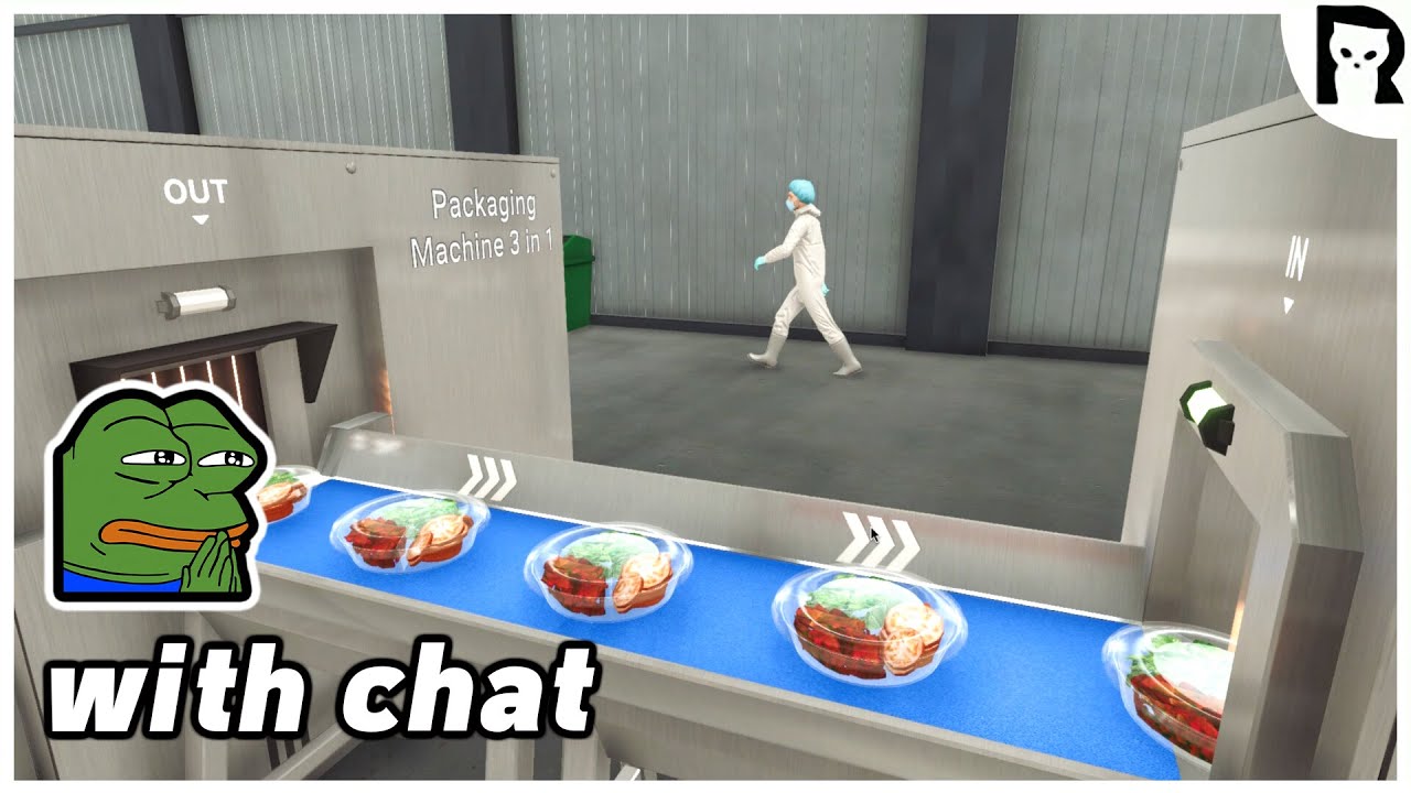 Lirik plays Food Processing Simulator