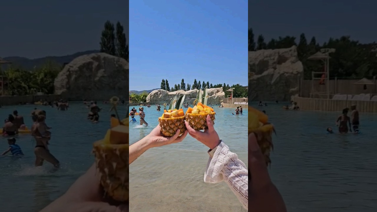 Il divertimento a #magicsplash &egrave; per tutti i gusti! 😋 Sei team dolce o salato? 🍦🍟 #magicland